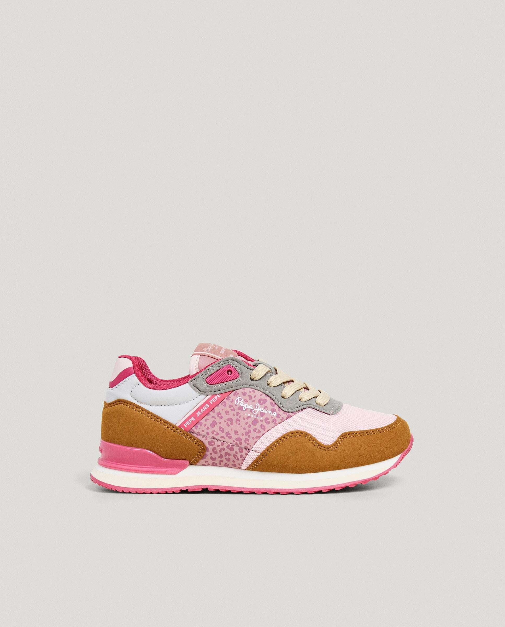 Pepe Jeans Zapatillas running de animal print