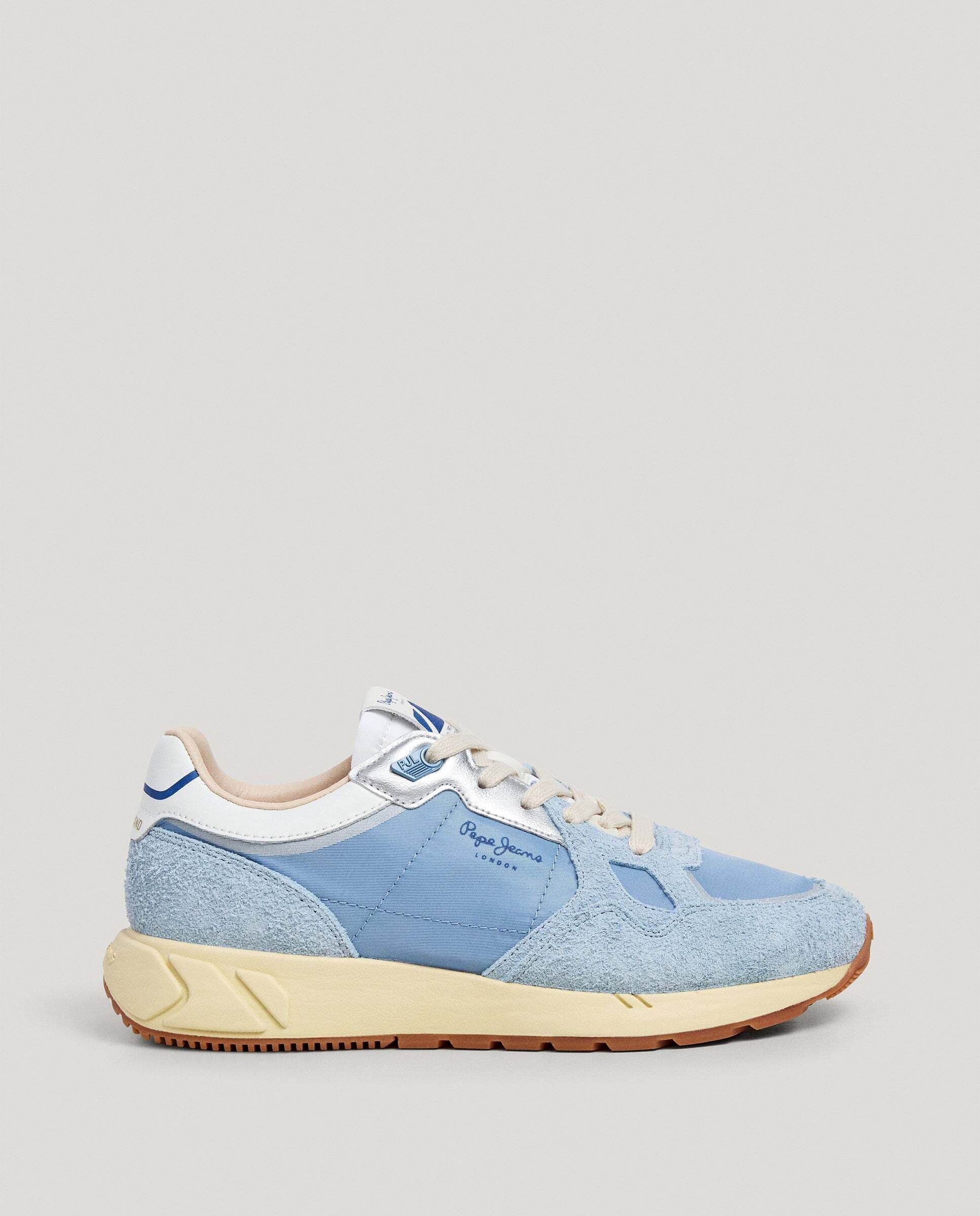 Pepe Jeans Zapatillas con detalles en ante marlon