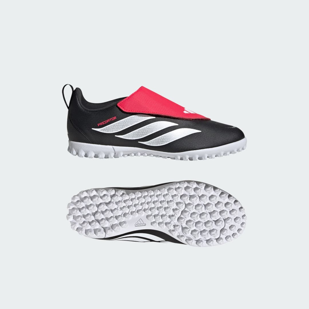 Adidas de fútbol con lengüeta plegable y velcro PREDATOR CLUB moqueta