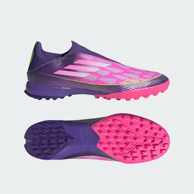 Adidas sin cordones F50 League Lamine Yamal moqueta