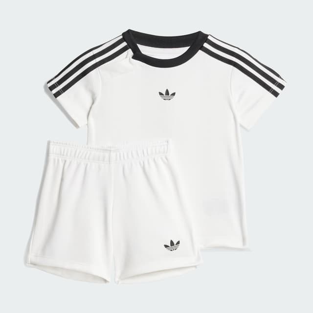 Adidas Conjunto pantalón corto y camiseta (Bebé)