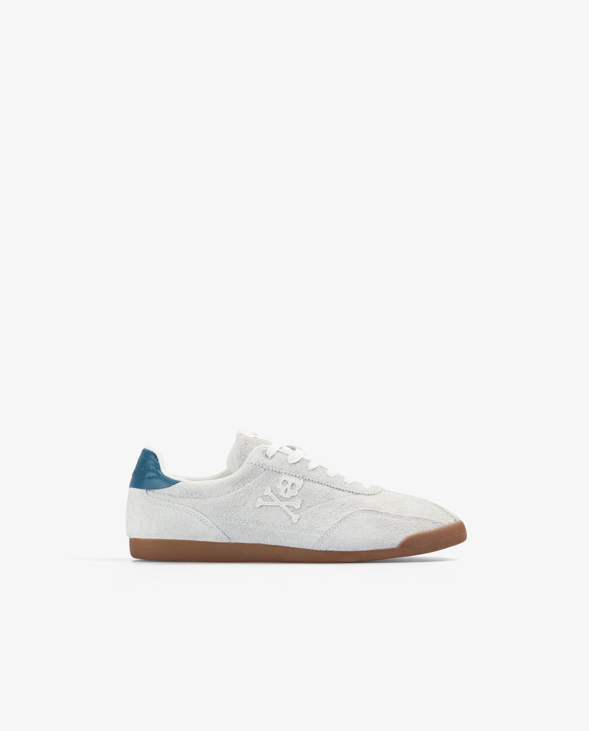 Scalpers Zapatillas retro en ante y piel